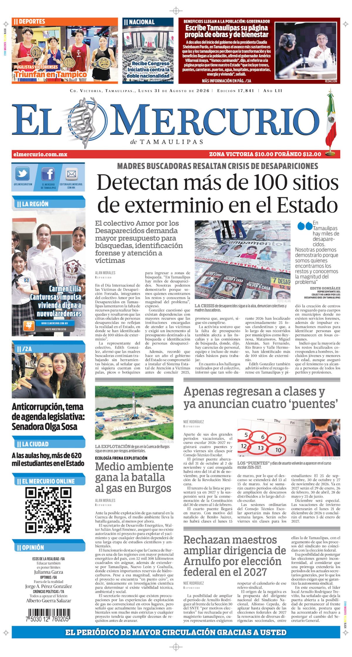 Detectan más de 100 sitios de exterminio en el Estado