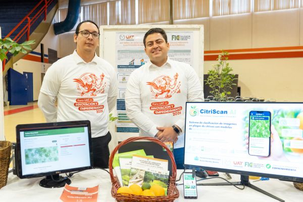 Estudiantes de la UAT desarrollan CitriScan, una innovadora aplicación para proteger la citricultura