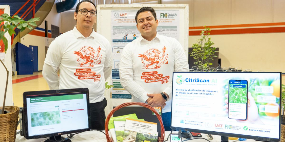 Estudiantes de la UAT desarrollan CitriScan, una innovadora aplicación para proteger la citricultura