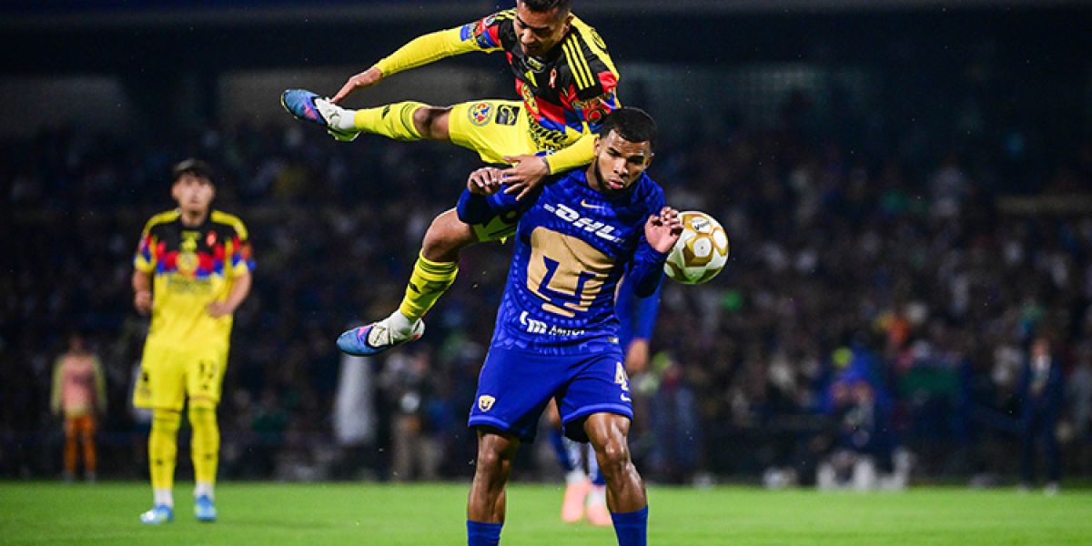 Empatan Pumas y America en marcador global, avanza UNAM por mejor posición