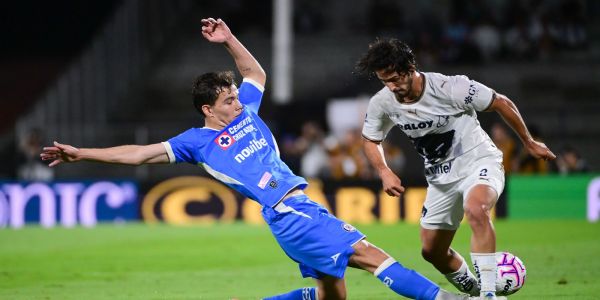 Pumas y Cruz Azul empatan a tres goles en emocionante encuentro