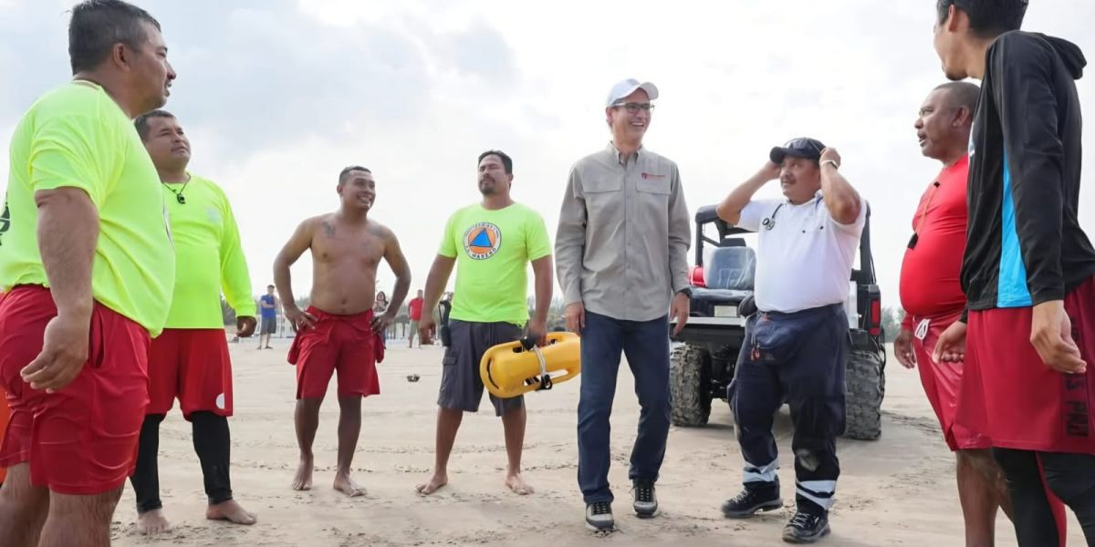 Miramar playa segura para recibir a más de 1.3 millones de turistas: Erasmo