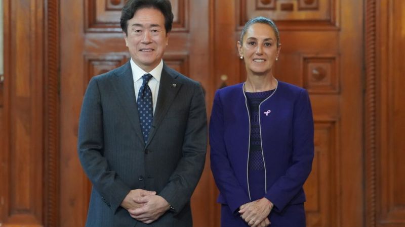 Sheinbaum impulsa Plan México en reunión con Mazda
