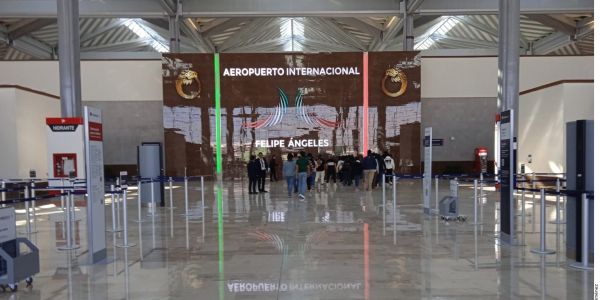 Estados Unidos revoca permisos de 13 rutas aéreas desde el AIFA y el AICM