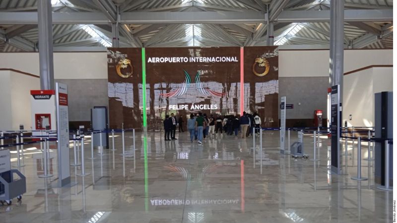 Estados Unidos revoca permisos de 13 rutas aéreas desde el AIFA y el AICM