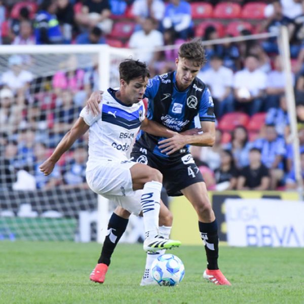 Monterrey sigue de líder general al vencer a Querétaro