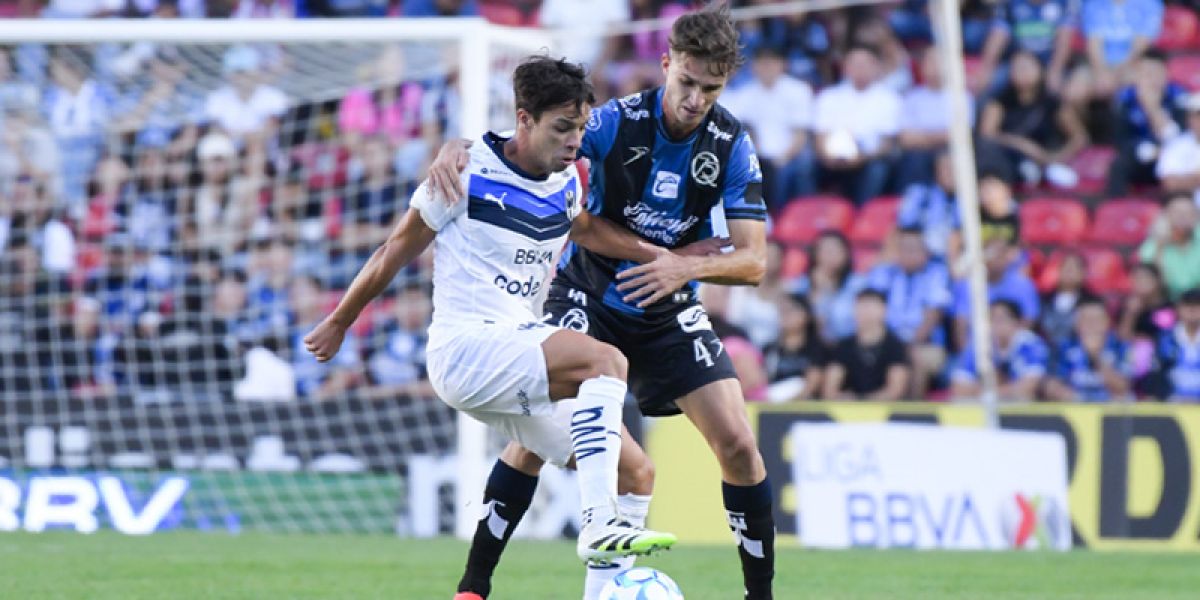 Monterrey sigue de líder general al vencer a Querétaro