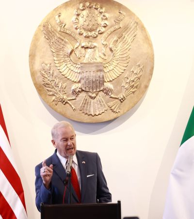 Ve Embajador de Estados Unidos avances contra fentanilo y cárteles 