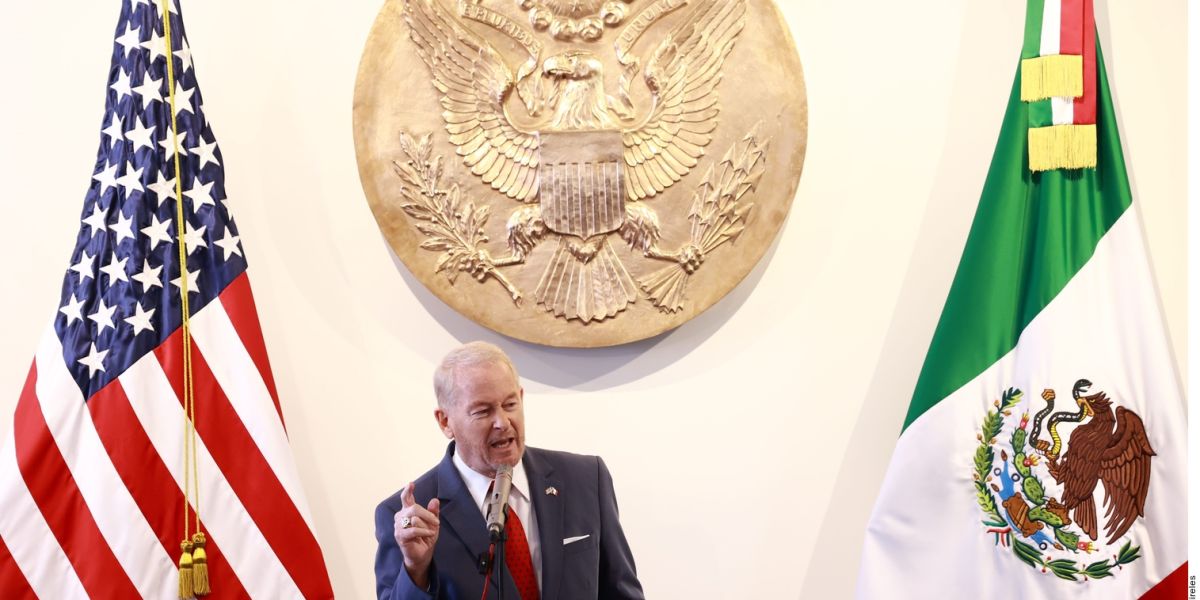 Ve Embajador de Estados Unidos avances contra fentanilo y cárteles 