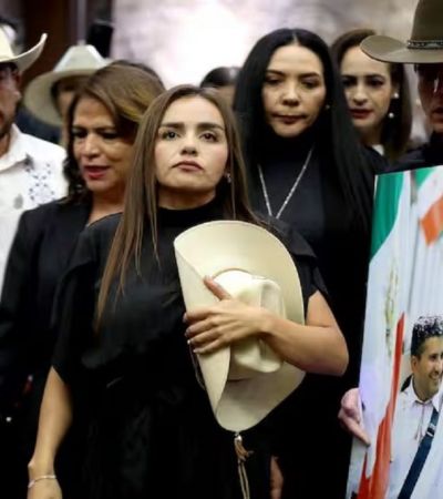 Grecia Quiroz solicita registrar como marca “Carlos Manzo” y su movimiento político