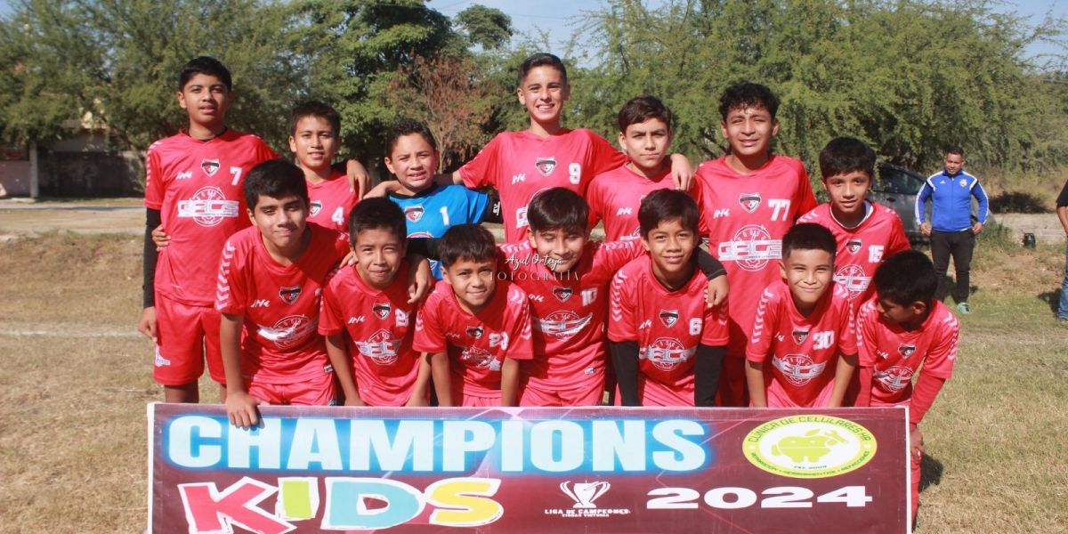 Final de Champions Kids; ya tiene fecha