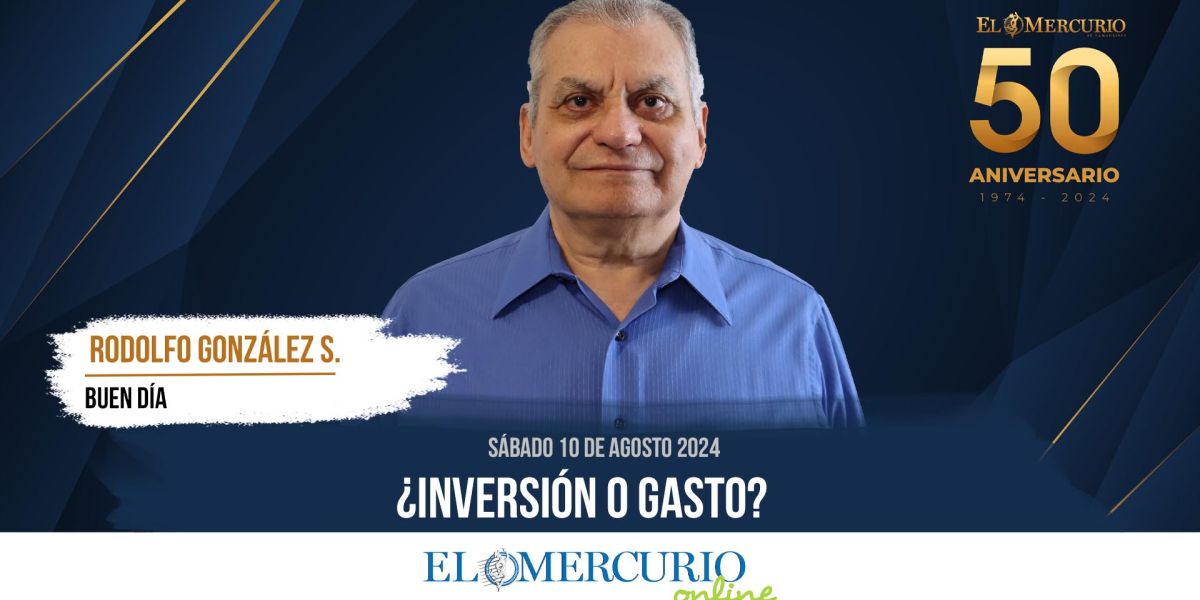 ¿Inversión o gasto?