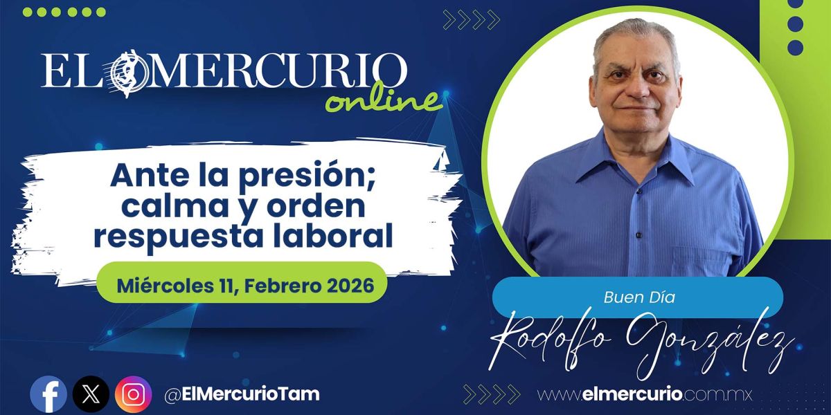 Ante la presión; calma y orden respuesta laboral