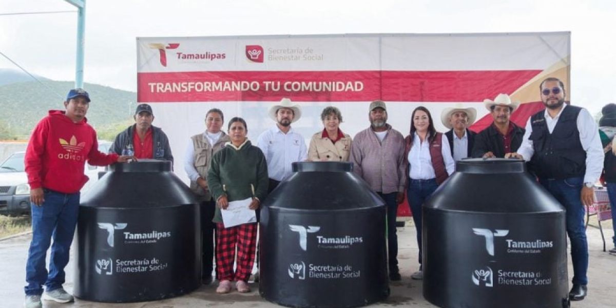Lleva SEBIEN apoyos a Bustamante