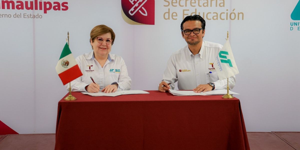SEDENER y Universidad Tecnológica de Altamira firman convenio para potenciar oportunidades en la comunidad estudiantil