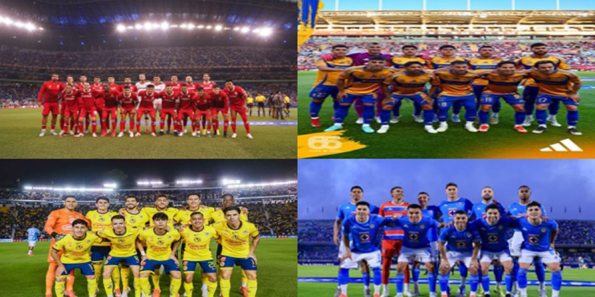 Listas las semifinales de la Liga MX