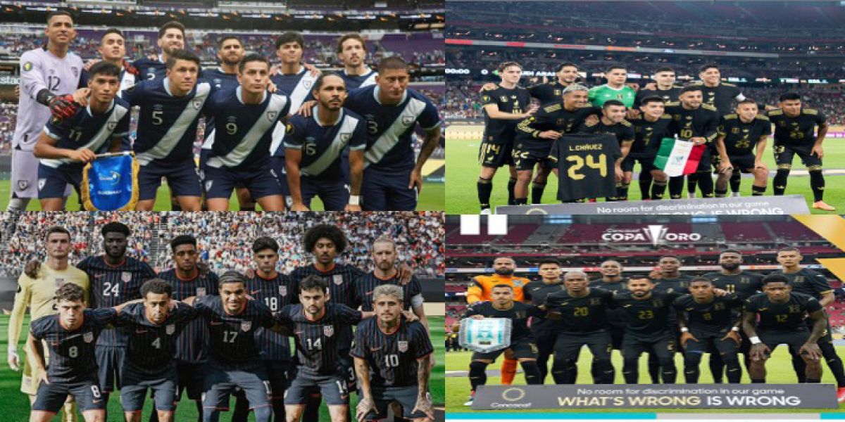 Definidas las semifinales de Copa Oro 2025