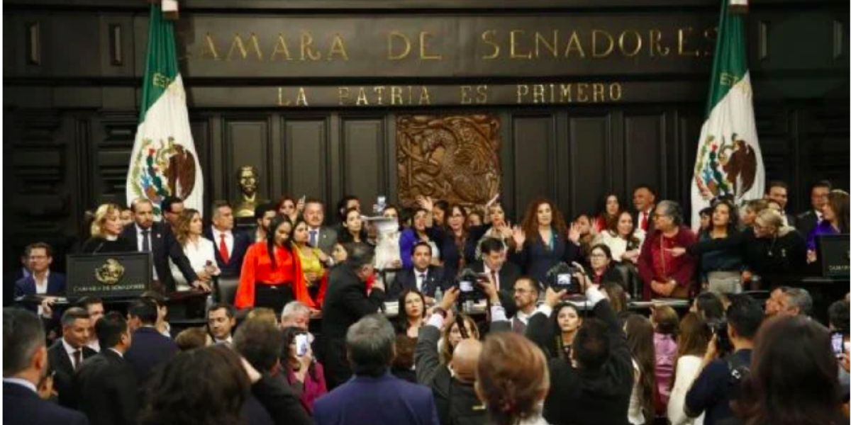 Con voto panista ,Senado aprueba reforma judicial en lo general