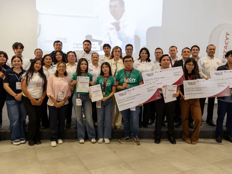 Proyectan a jóvenes científicos tamaulipecos hacia la Feria Mexicana de Ciencias e Ingenierías 2027