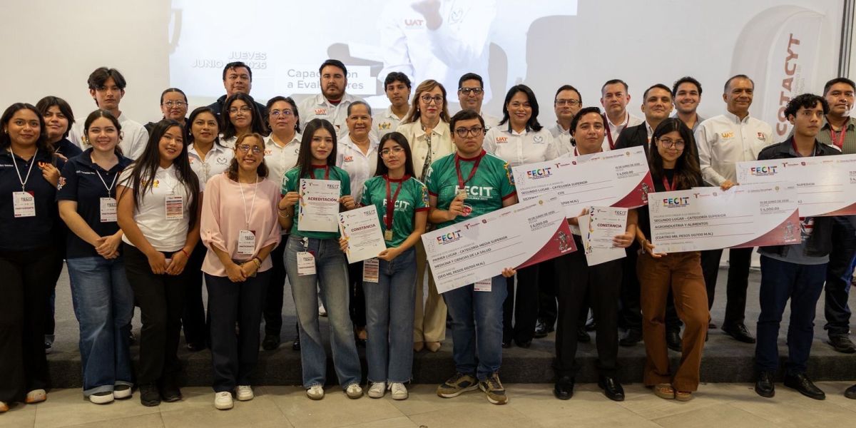 Proyectan a jóvenes científicos tamaulipecos hacia la Feria Mexicana de Ciencias e Ingenierías 2027