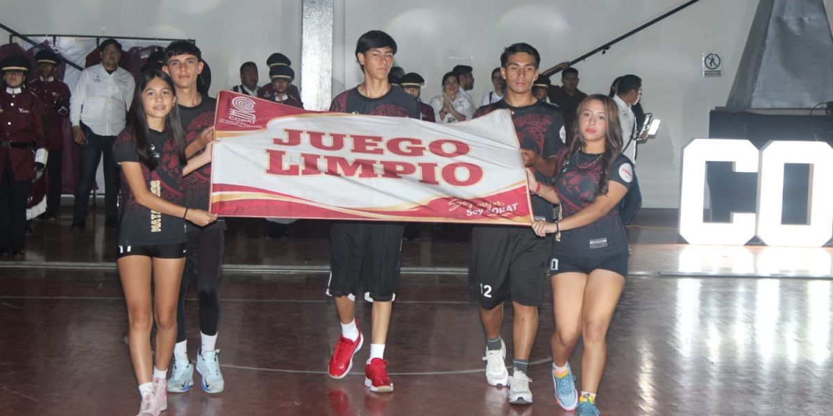 Inauguran el Encuentro Estatal Deportivo InterCOBAT 2026 en Matamoros