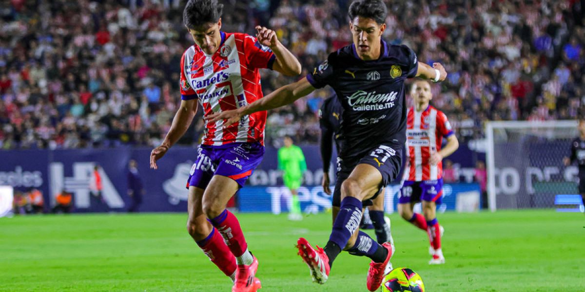 Derrota Atletico San Luis a Chivas por 3 goles 1