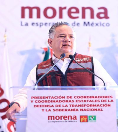 Elige Morena a Santiago Nieto como su ‘corcholata’  en Queretaro