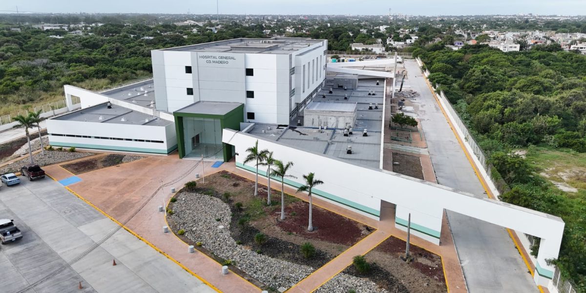 Avanza construcción del nuevo Hospital General Madero