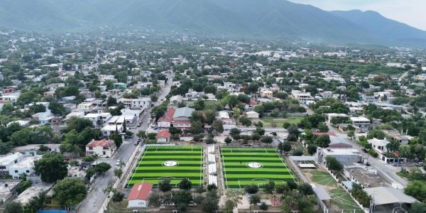 Fortalece Tamaulipas  el Mundial Social con canchas deportivas