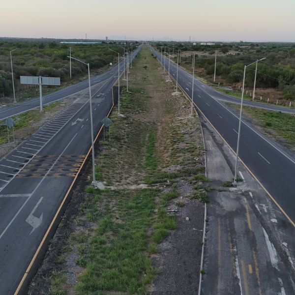 Impulsa Gobierno de Américo Villarreal desarrollo urbano con nuevas luminarias en Tamaulipas