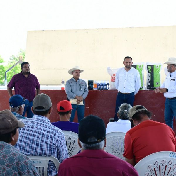 Continúa entrega de Paquetes Tecnológicos Pecuarios en Tamaulipas