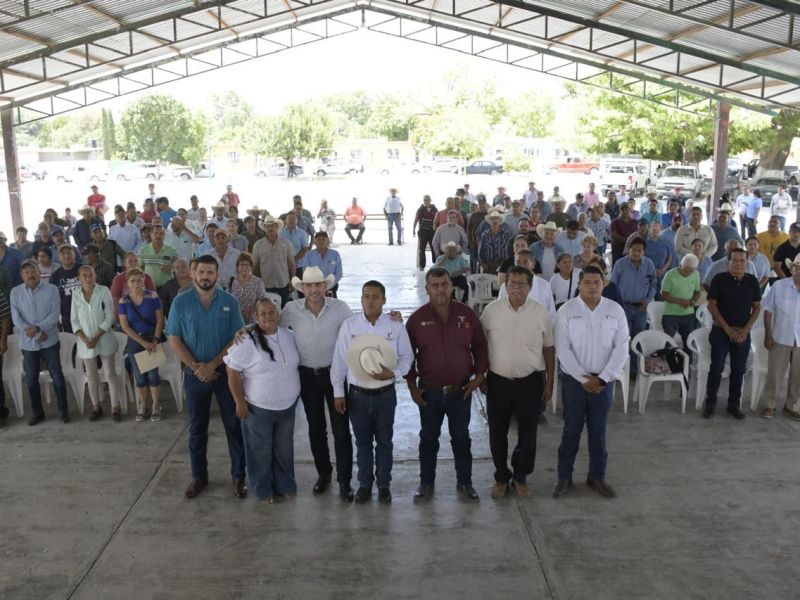 Llevan riego tecnificado y sistemas fotovoltaicos a productores de Tamaulipas