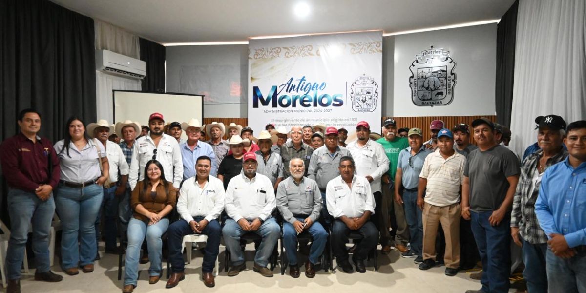 Mejoran actividad ganadera con capacitación a productores de Antiguo Morelos