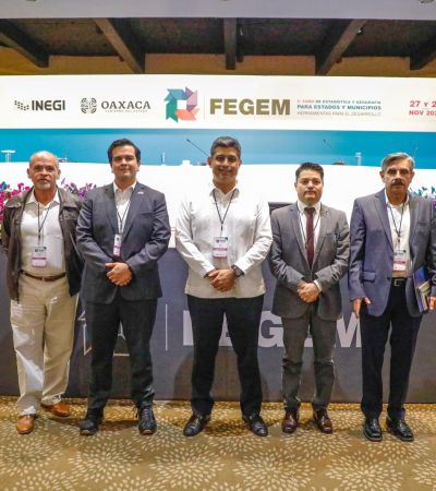 Presenta Tamaulipas  Agromap en el Foro de Entidades Federativas del INEGI 2025