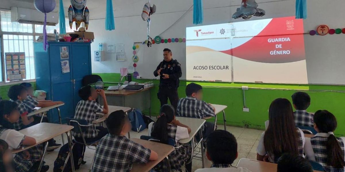 Mantiene Guardia Estatal de Género proximidad con estudiantes