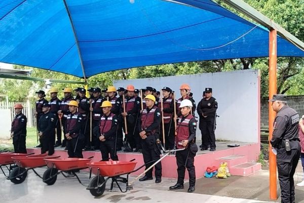 Participa Guardia Estatal en la Cuarta Jornada Estatal de Limpieza