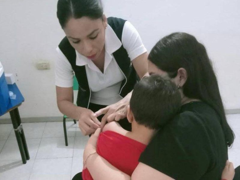 Tamaulipas acelera vacunación contra el sarampión