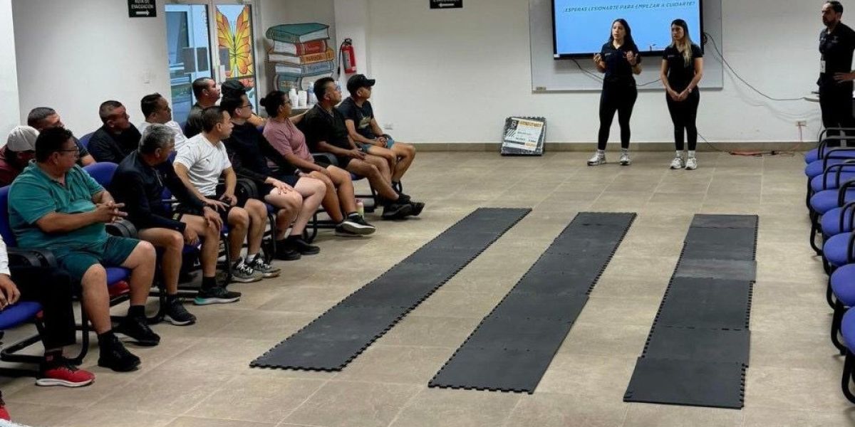 Implementa SST programa de Estilo de Vida Saludable a personal de Guardia Estatal