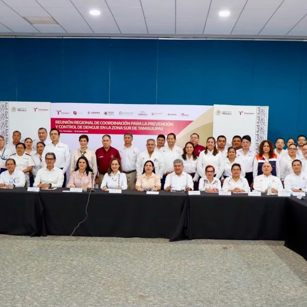 Fortalecen trabajo preventivo contra el dengue en zona sur de Tamaulipas