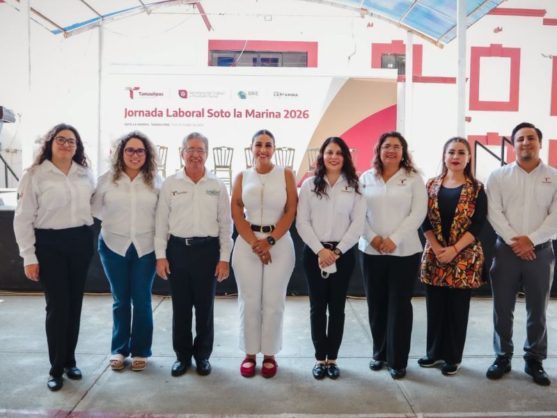Ofrece STPS jornada laboral en Soto la Marina