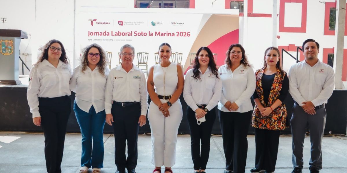 Ofrece STPS jornada laboral en Soto la Marina