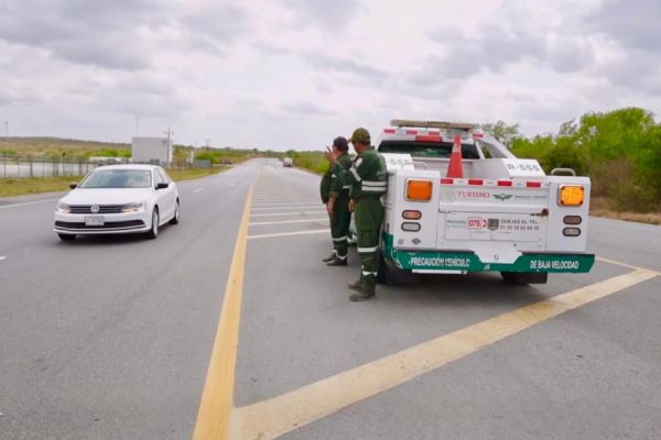 Por el Mundial de Fútbol, Ángeles Verdes reforzarán presencia en la carretera Tampico–Monterrey