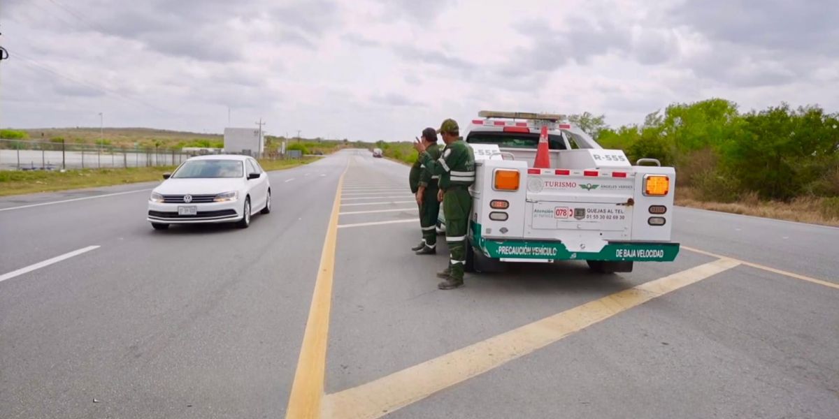 Por el Mundial de Fútbol, Ángeles Verdes reforzarán presencia en la carretera Tampico–Monterrey