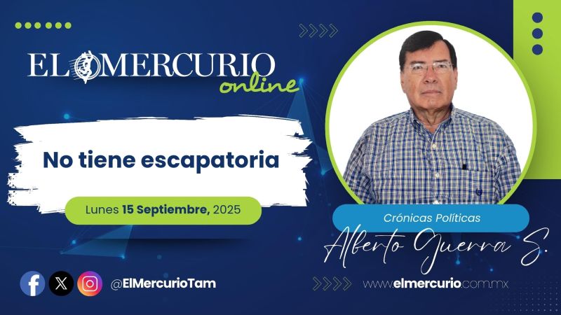 No tiene escapatoria