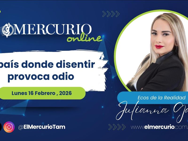 El país donde disentir provoca odio