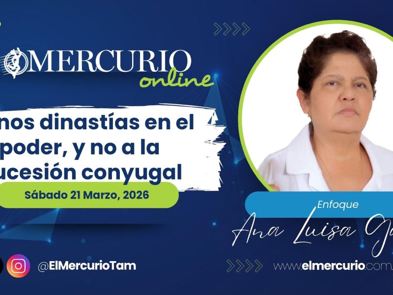 Menos dinastías en el poder, y no a la sucesión conyugal