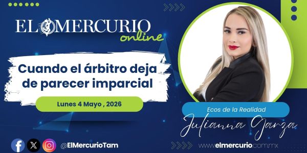 Cuando el árbitro deja de parecer imparcial