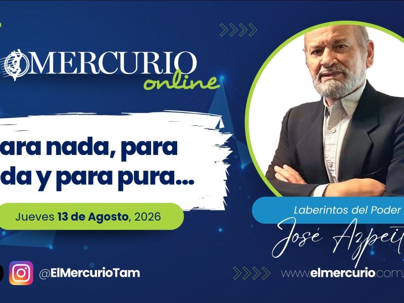 Para nada, para nada y para pura…