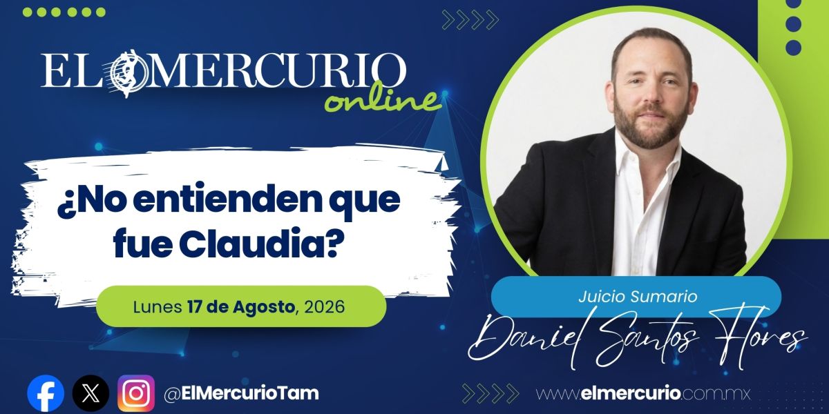 ¿No entienden que fue Claudia?