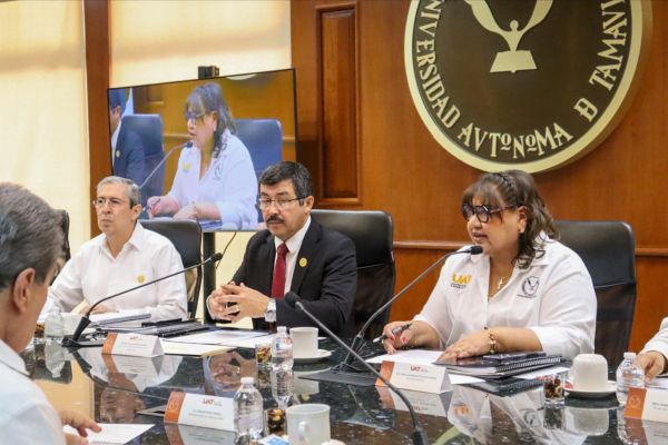 Destaca rector Dámaso Anaya avances institucionales de la UAT ante el Patronato Universitario
